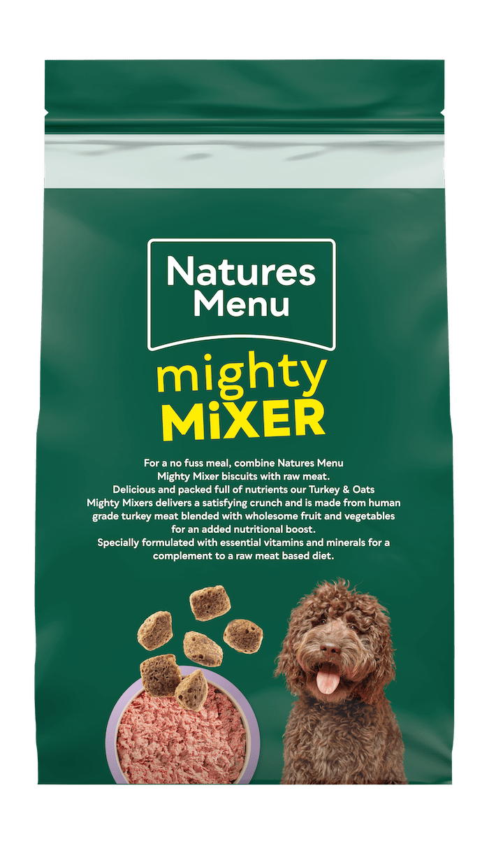 Natures Menu Natural Mighty Mixer with Turkey & Oats - 5 x 2 kg, Natures Menu,