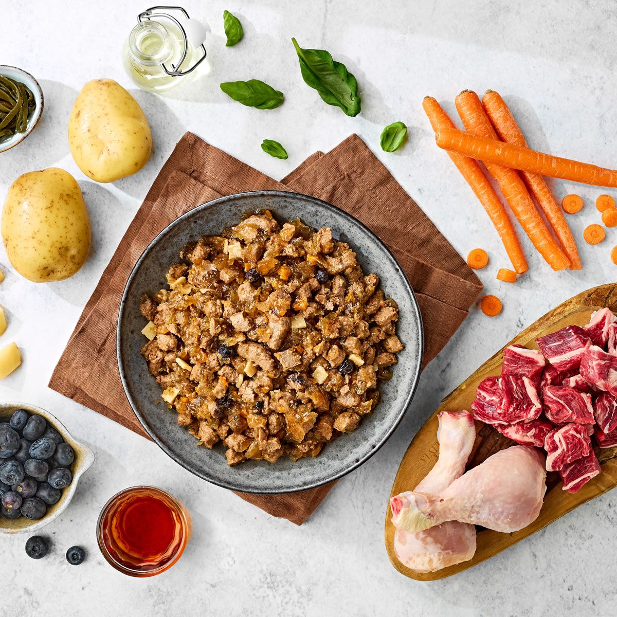 Naturo Adult Dog Grain & Gluten Free Meaty Selection in Herb Jelly, Naturo, 12 x 390g