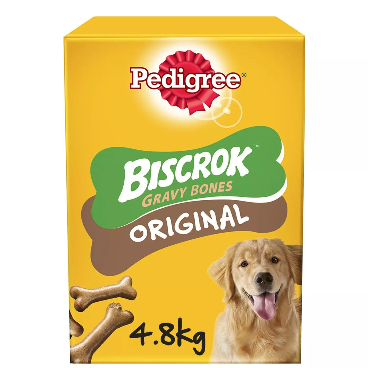 Pedigree Biscrok Gravy Bones Dog Biscuits Dog Treats, Pedigree, 12 x 400g