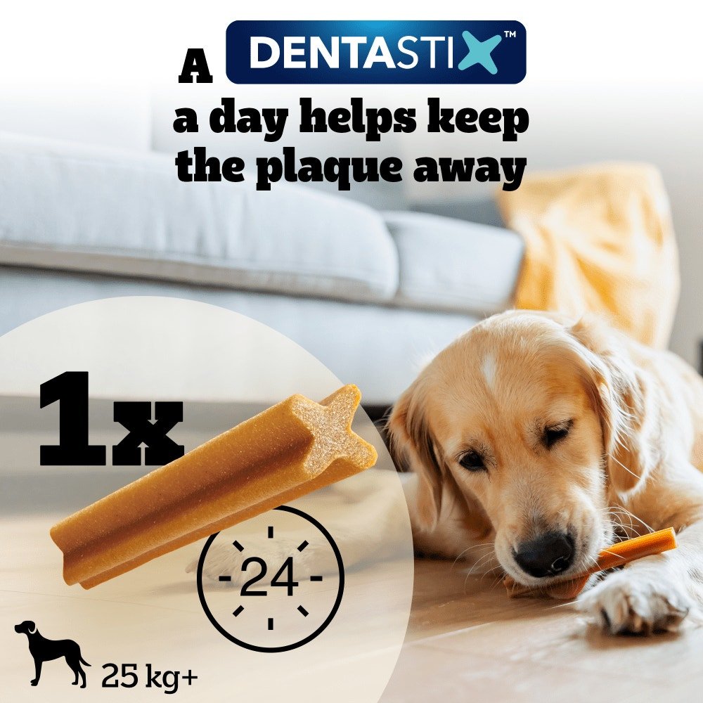 Pedigree Dentastix Daily Large Dog Dental Chew Treat, Pedigree, 105 Stick Mega Pack