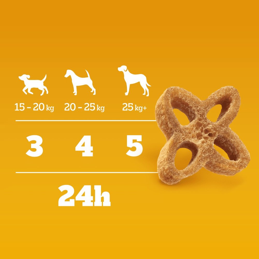 Pedigree Dentastix Maxi Chicken Chewy Chunx Adult Dog Treats - 5 x 68g, Pedigree,