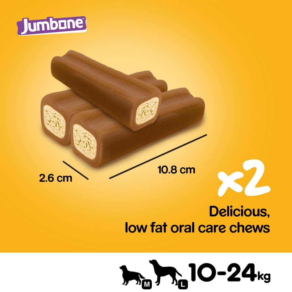 Pedigree Jumbone Adult Medium Dog Treat Chicken & Lamb - 12 Pack, Pedigree,