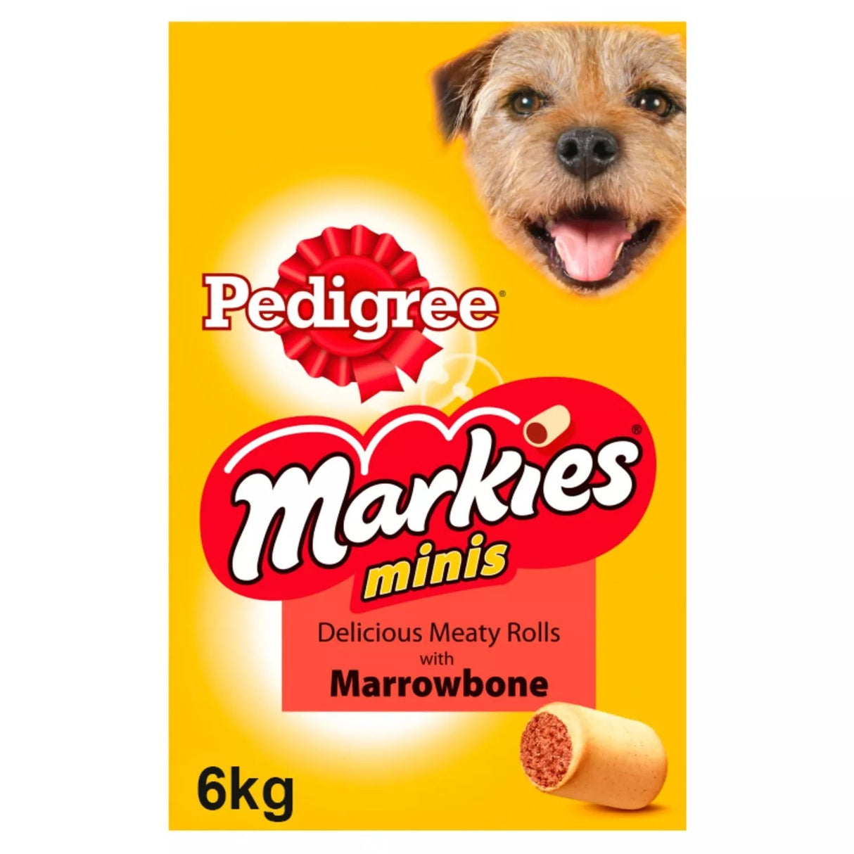Pedigree Markies Adult Mini Dog Treat Biscuits, Pedigree, 6 kg