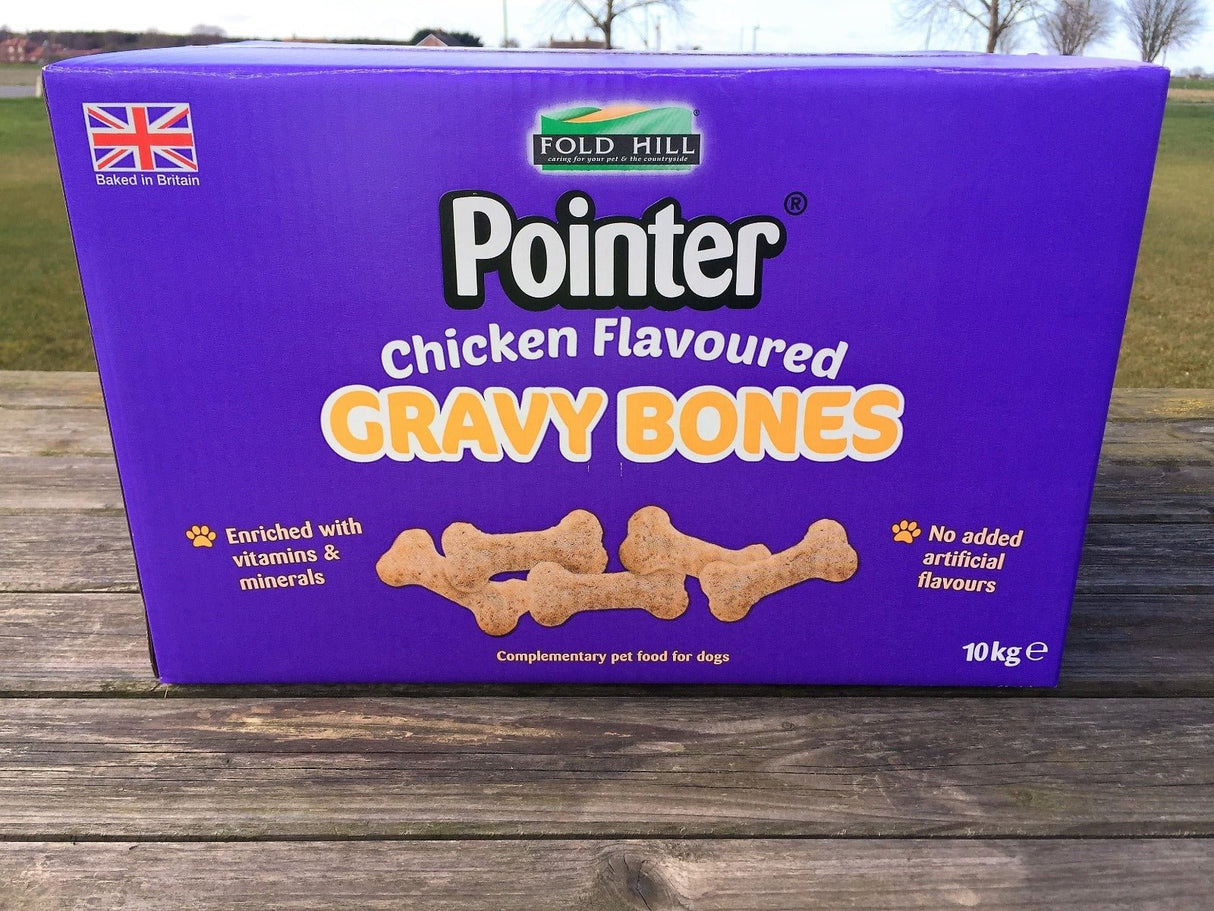 Pointer Gravy Bones Chicken Flavour 10 kg, Pointer,