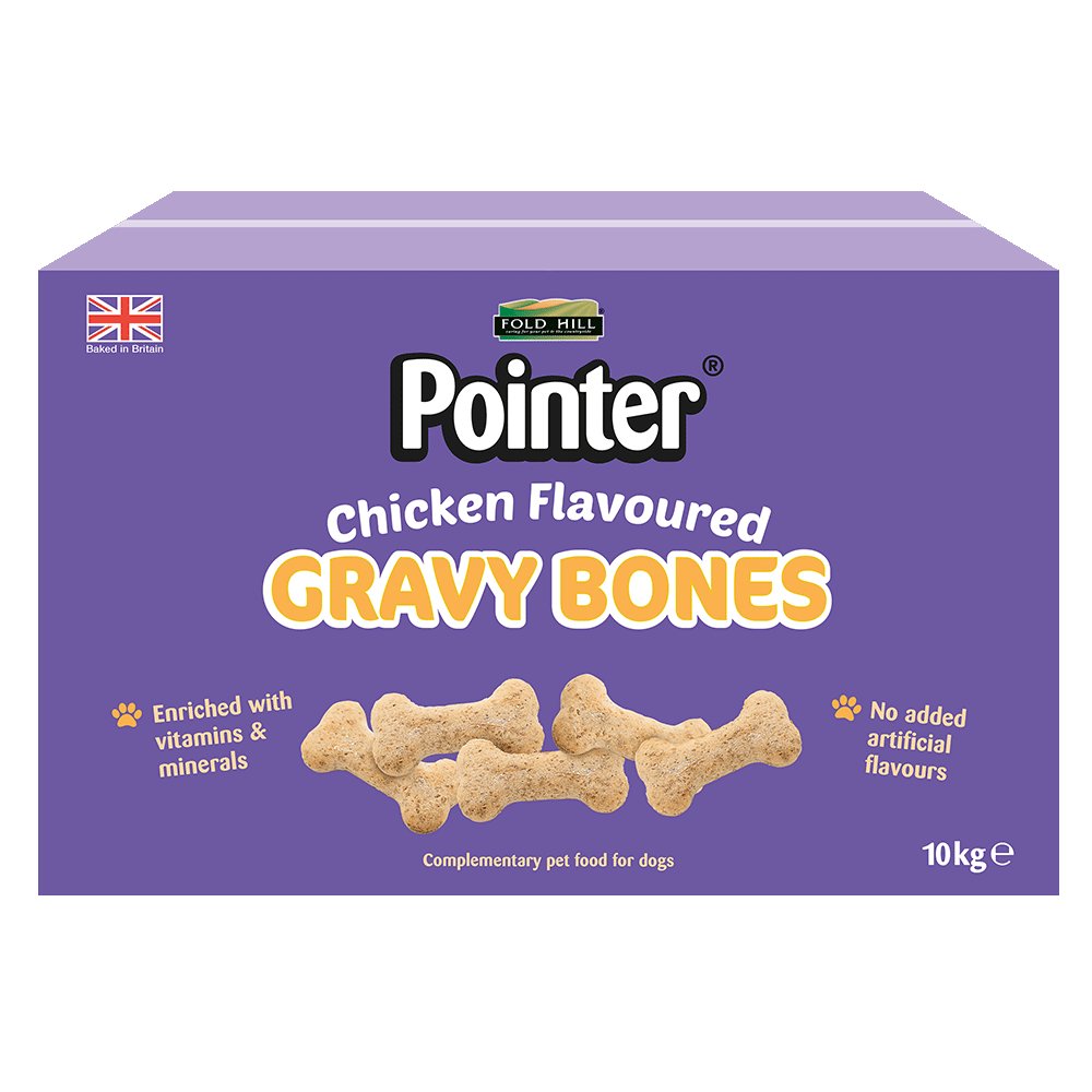 Pointer Gravy Bones Chicken Flavour 10 kg, Pointer,