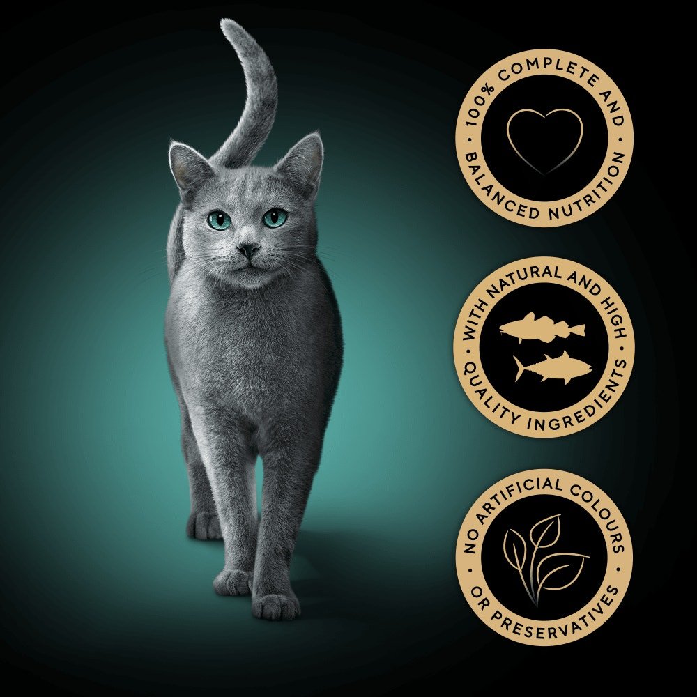 Sheba Fresh & Fine Adult Tuna & Cod & Whitefish in Gravy Pouches - 48 x 50g, Sheba,