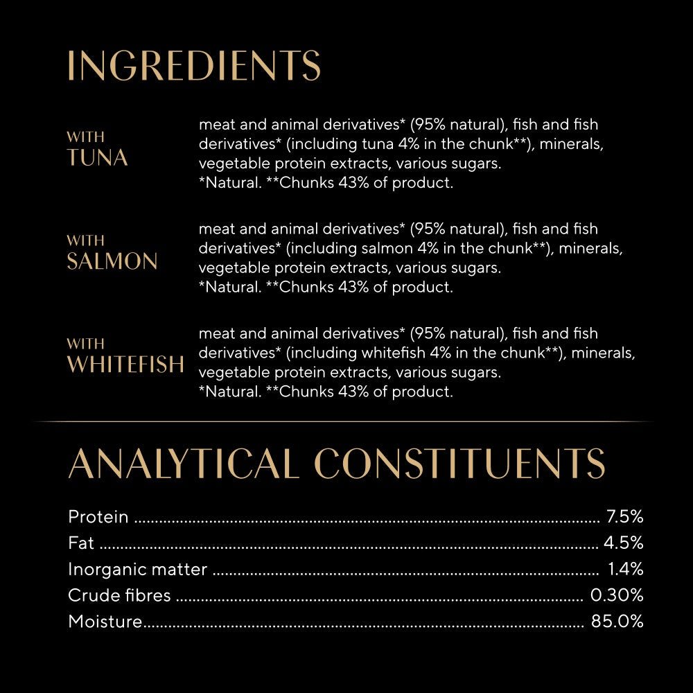 Sheba Fresh & Fine Adult Tuna & Salmon & Whitefish in Jelly Pouches - 48 x 50g, Sheba,