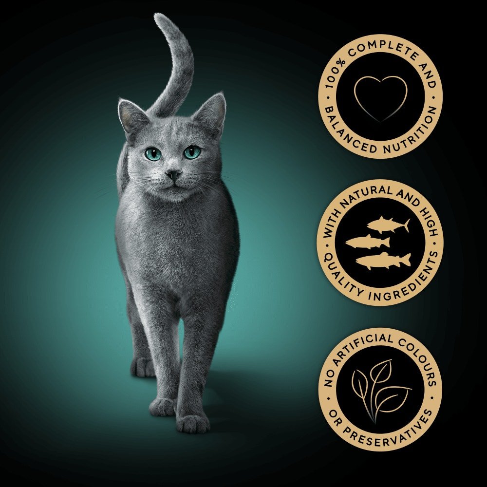 Sheba Fresh & Fine Adult Tuna & Salmon & Whitefish in Jelly Pouches - 48 x 50g, Sheba,