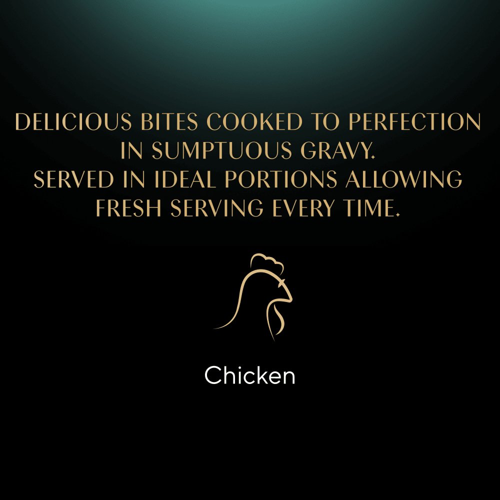 Sheba Perfect Portions Chicken in Pate Adult Wet Cat Food Trays - 8 x (6x37.5g), Sheba,