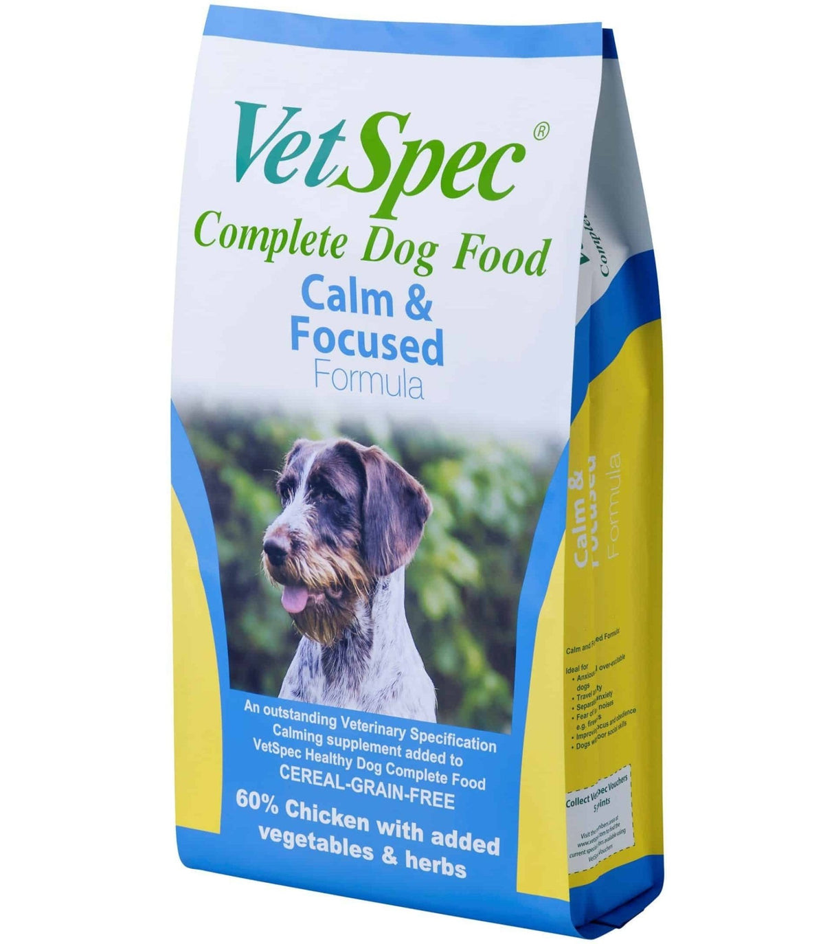 VetSpec Calm & Focused Complete Dry Dog Food, VetSpec, 12 kg