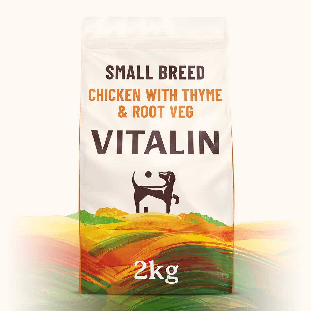 Vitalin Adult Small Breed Chicken with Root Veg & Thyme - 8 kg, Vitalin,