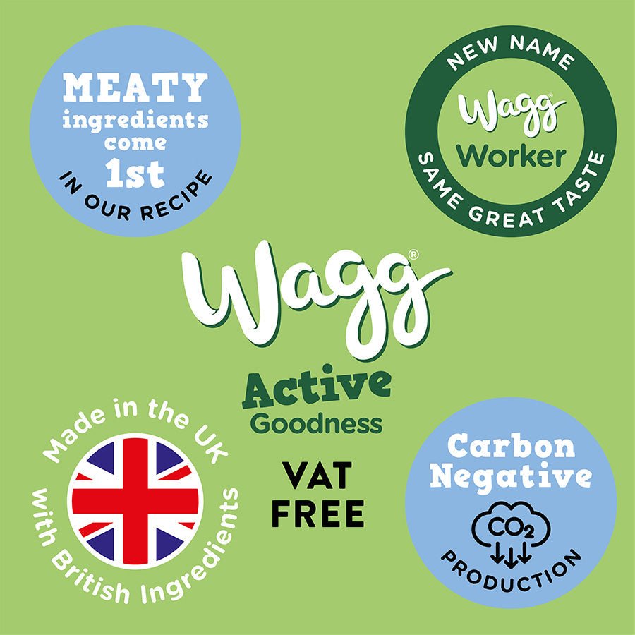 Wagg Active Goodness Beef & Veg Dry Dog Food - 12 kg, Wagg,