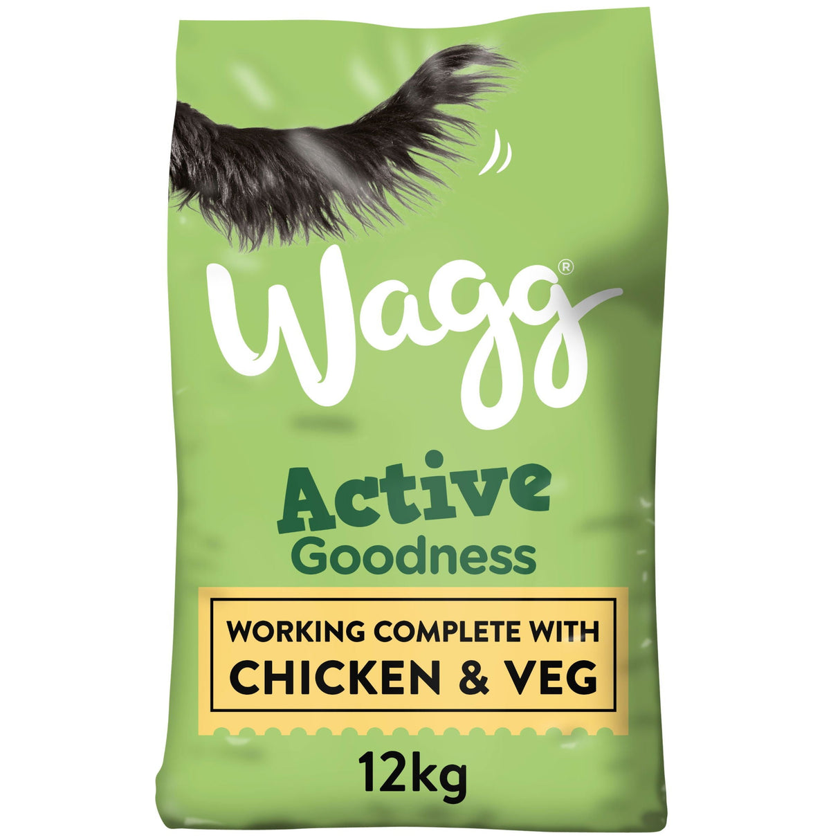 Wagg Active Goodness Chicken & Veg Dry Dog Food - 12 kg, Wagg,