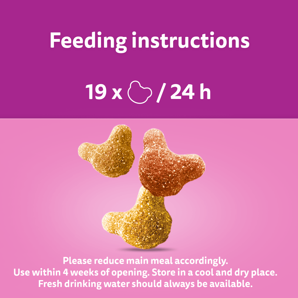 Whiskas Crunch Tasty Topping Adult Cat Treat Biscuits - 6 x 100g, Whiskas,