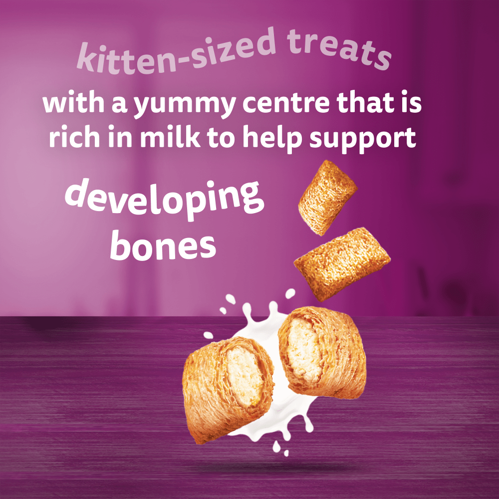 Whiskas Milky Kitten Treats - 5 x 50g, Whiskas,