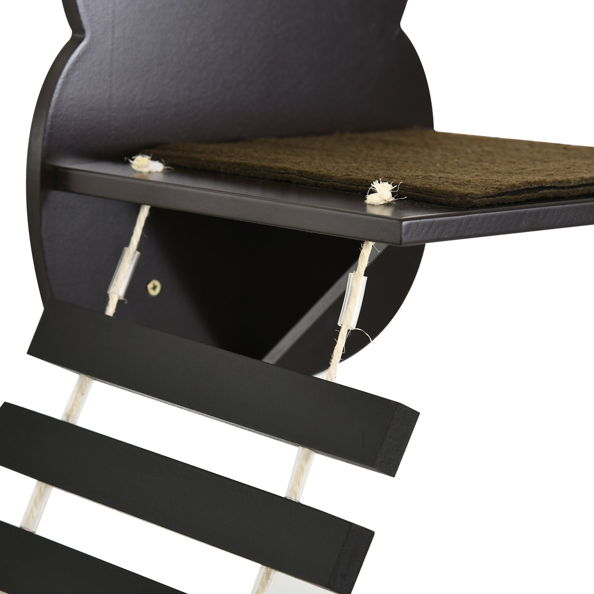 5 Piece Cat Wall Shelves, Wall-Mounted Cat Tree for Indoor Use - Brown, PawHut,