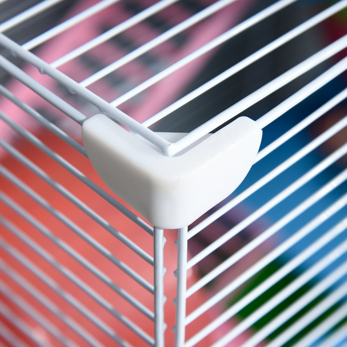 5-Tier Hamster Cage with Tunnel & Wheel - Ideal for Dwarf Mice, PawHut,