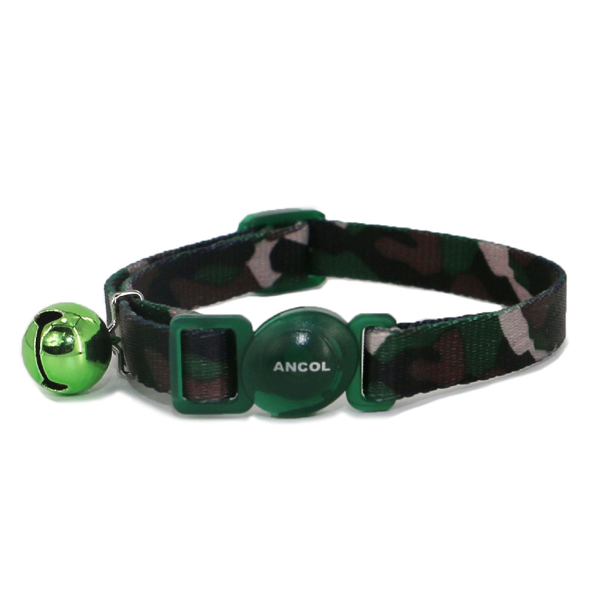 Ancol Cat Camouflage Safety Collar, Ancol, Green