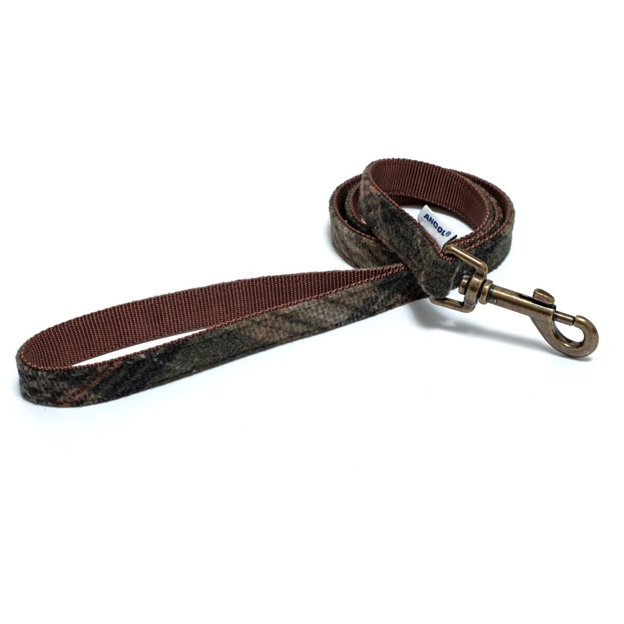 Ancol Heritage Green Country Check Lead 100cm x 1.9cm, Ancol,