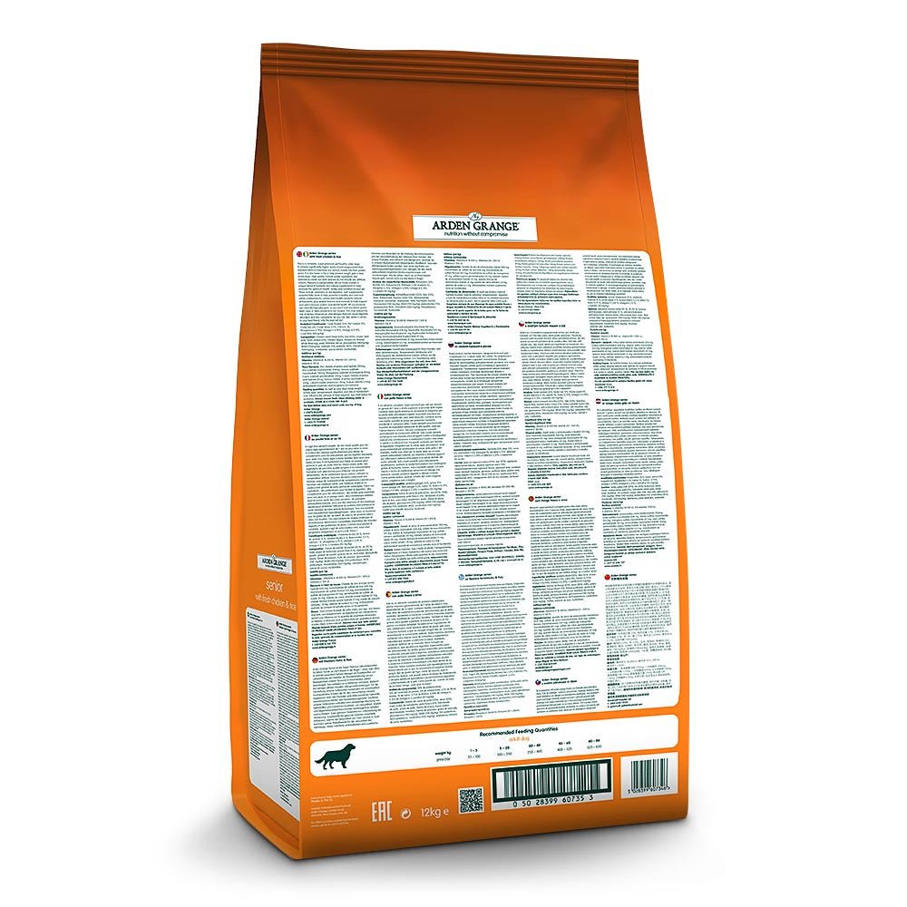 Arden Grange Dog Senior, Arden Grange, 12 kg