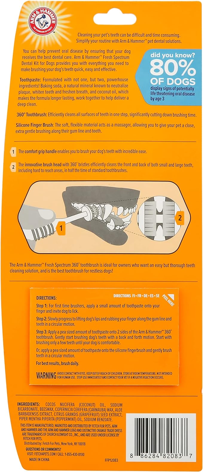 Arm & Hammer Dental Kit for Puppies, Arm & Hammer,