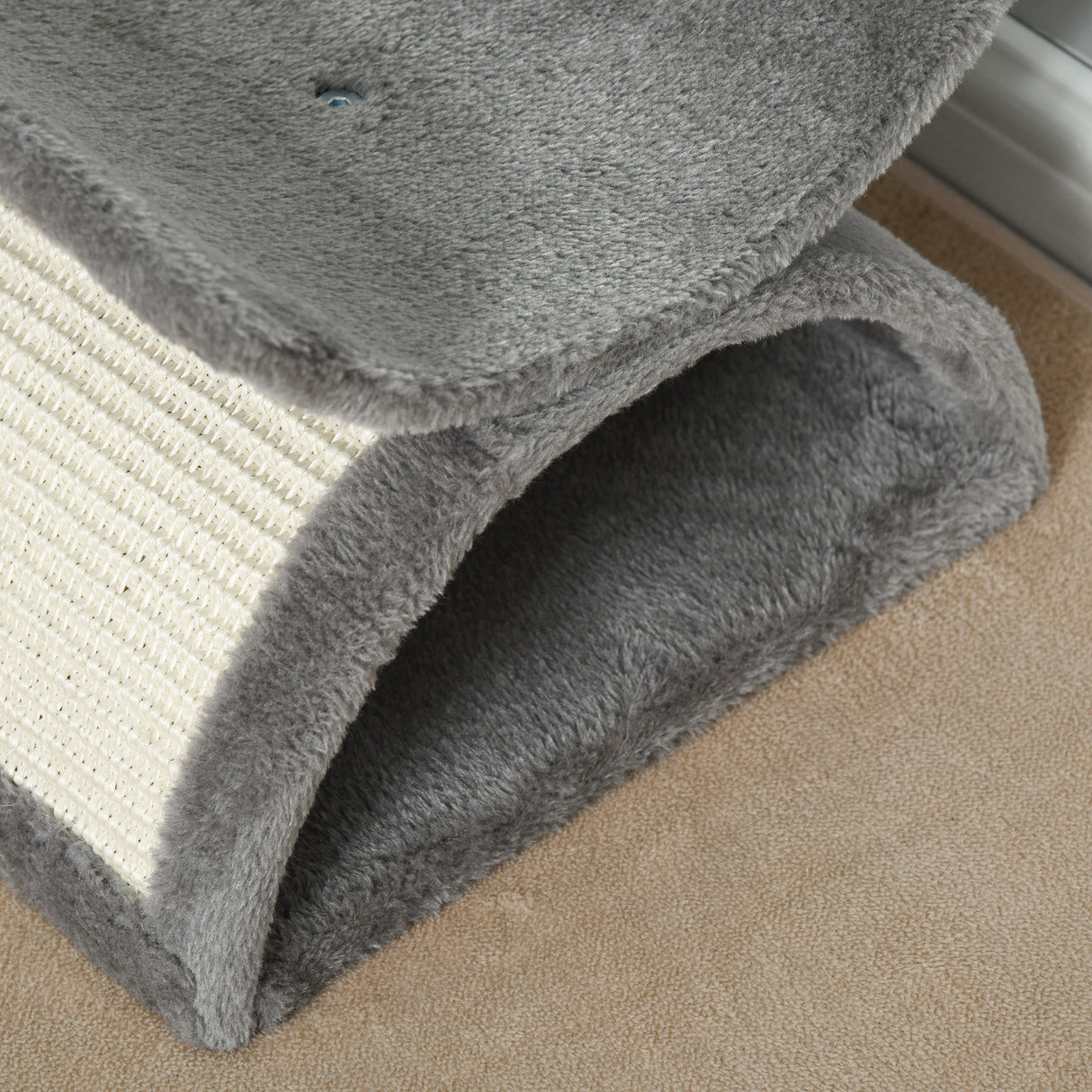 Cat Tree, Cat Tower for Kittens, Small Cat Condo with Rotatable Top Bar, Sisal Scratching Post, Tunnel, Dangling Balls, PawHut, Brown