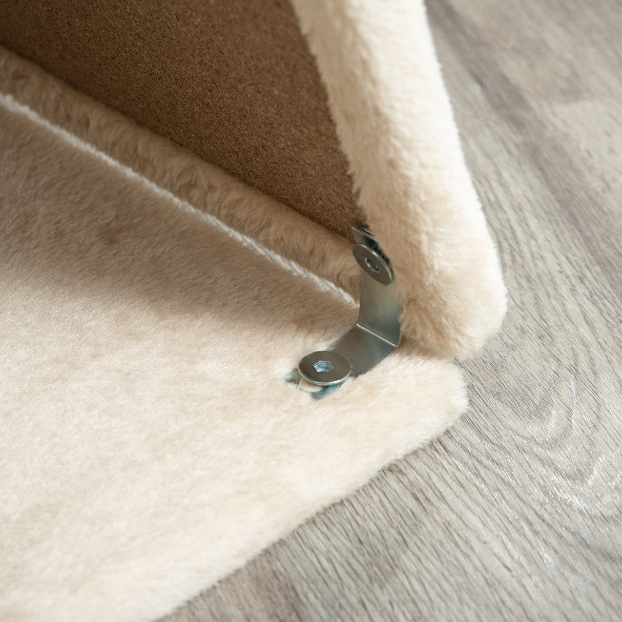 Cat Tree, with Scratching Posts, Pad, Bed, Perch and Ball, PawHut, Light Brown