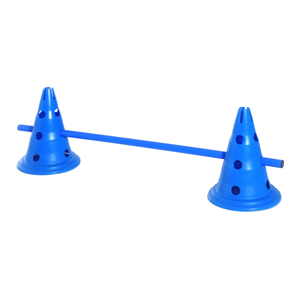 Dog Agility Equipment Jumps Kit with 5 Cross Bars & 10 Conical Barrels, PawHut,