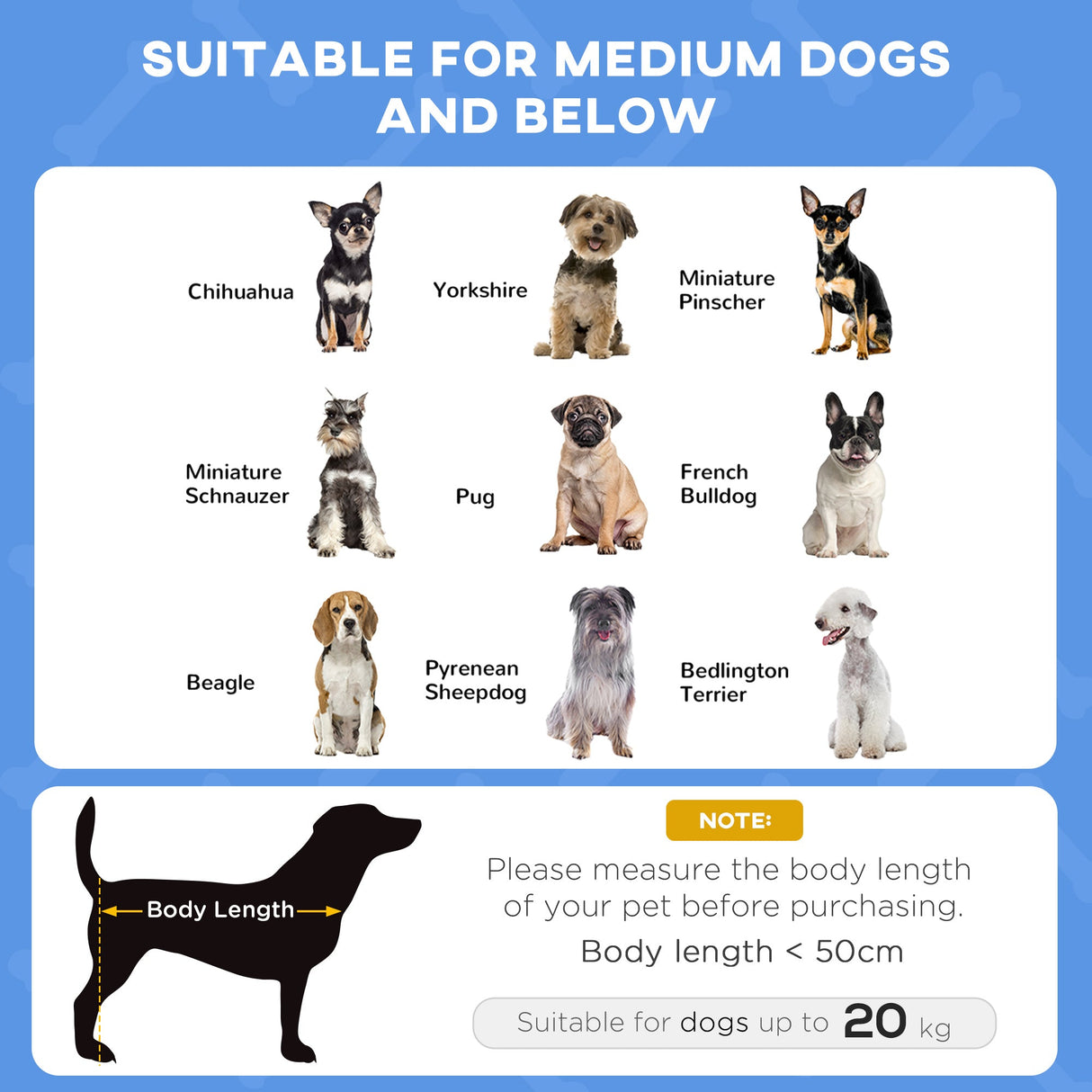 Dog Bed with Water-Resistant Sun Canopy, Elevated Dog Bed with Soft Cushion, for Indoors, Outdoors, Small, Medium Dogs, PawHut,