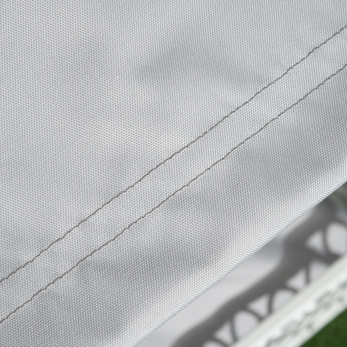 Dog Bed with Water-Resistant Sun Canopy, Elevated Dog Bed with Soft Cushion, for Indoors, Outdoors, Small, Medium Dogs, PawHut,