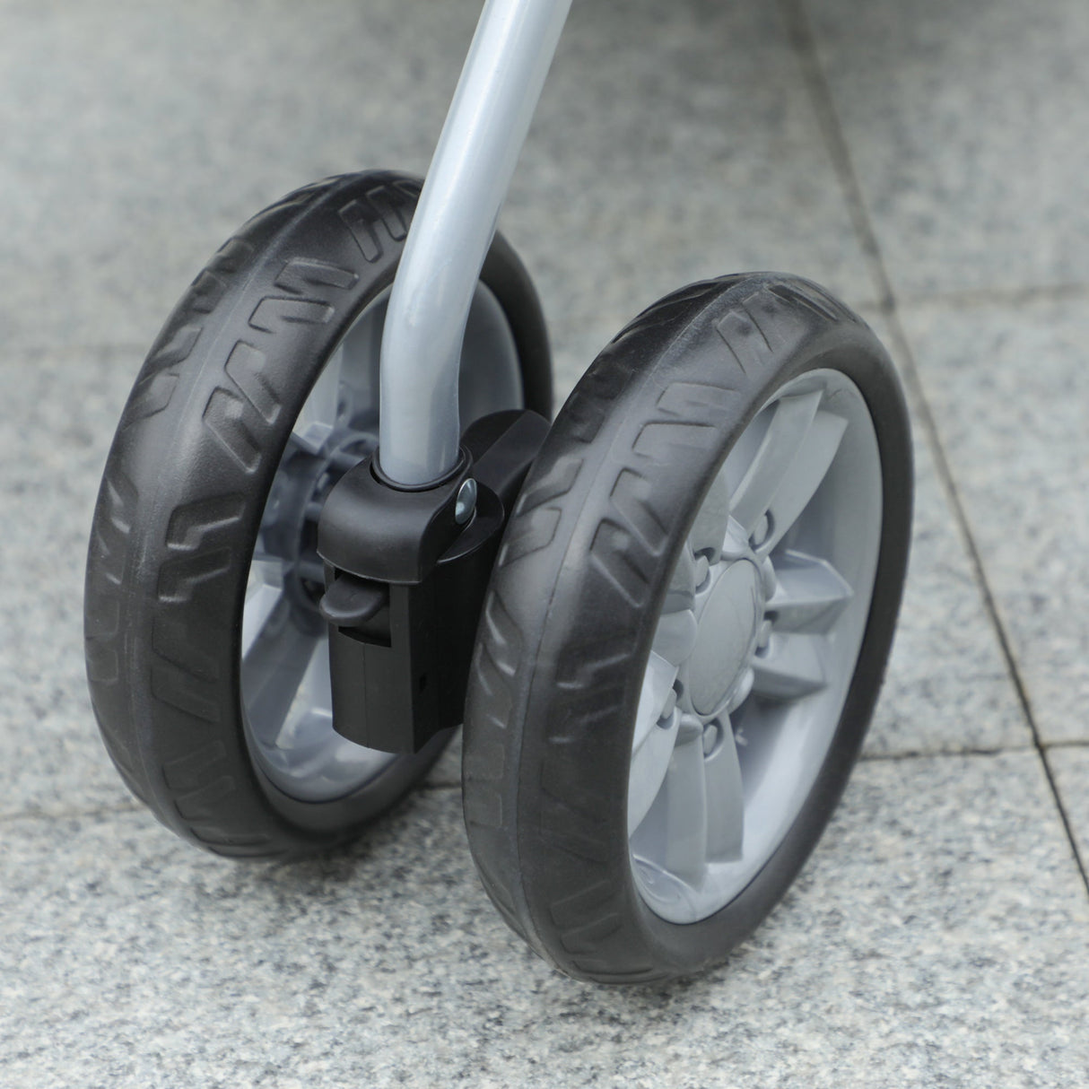 Foldable Mini Dog Stroller with Rain Cover & Cup Holder, PawHut, Red