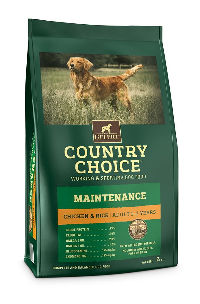 Gelert Country Choice Maintenance Chicken & Rice, Gelert, 2 kg