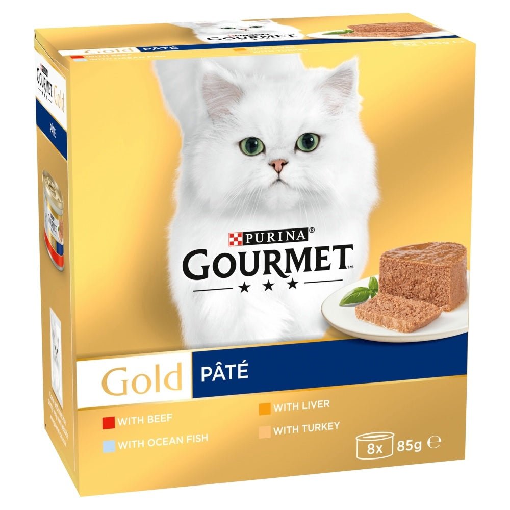 Gourmet Gold Pate Mixed Selection Tins 6x (8x85g), Gourmet,