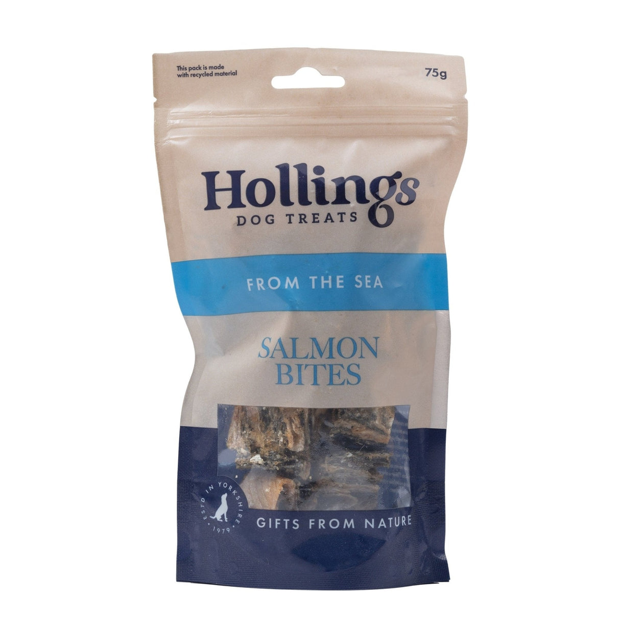Hollings Salmon Bites - 10 x 75g Bags, Hollings,