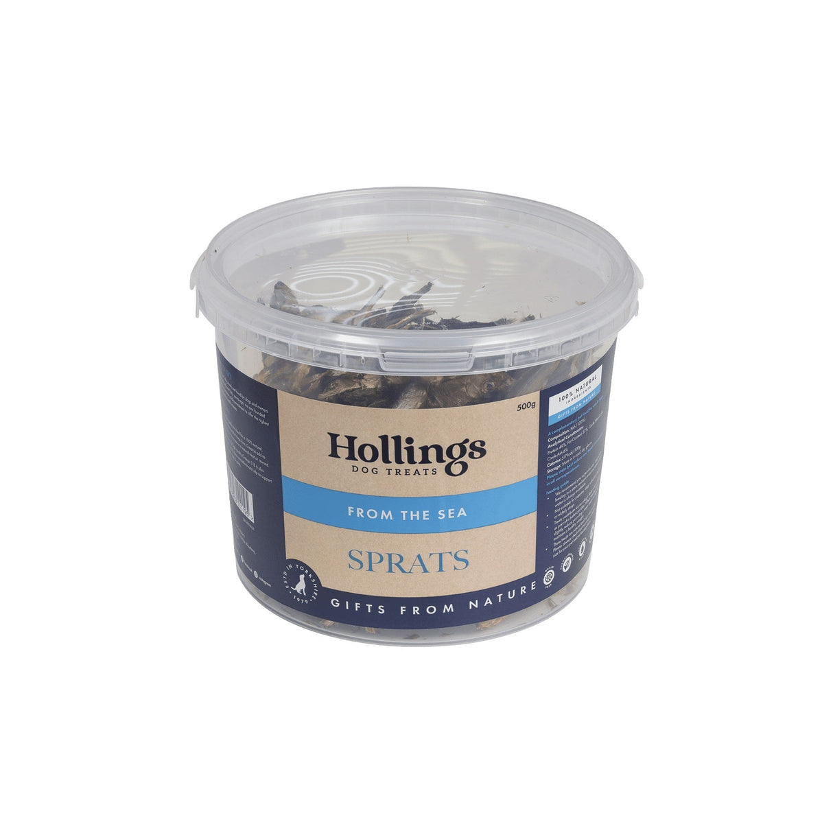 Hollings Sprats in Tub, Hollings, 500 g