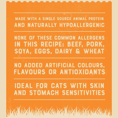 James Wellbeloved Adult Cat Grain Free Turkey in Gravy Pouches, James Wellbeloved, 4x (12x85g)