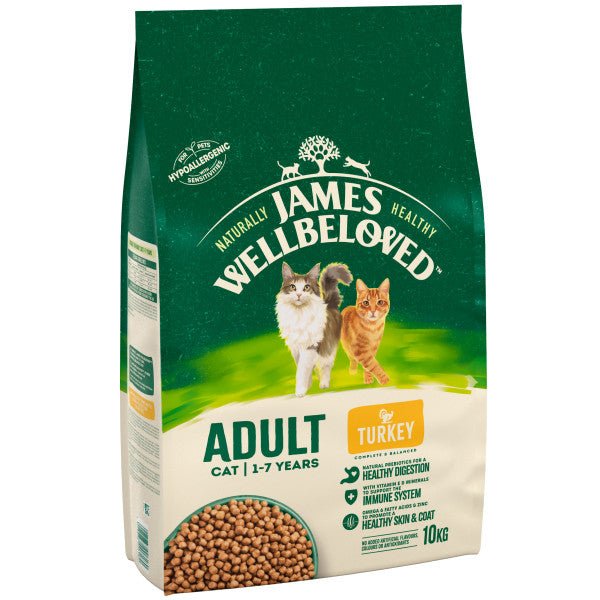 James Wellbeloved Adult Cat Turkey, James Wellbeloved, 10 kg