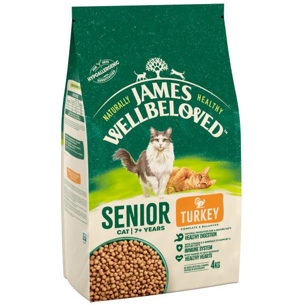 James Wellbeloved Senior Cat Turkey, James Wellbeloved, 4 kg