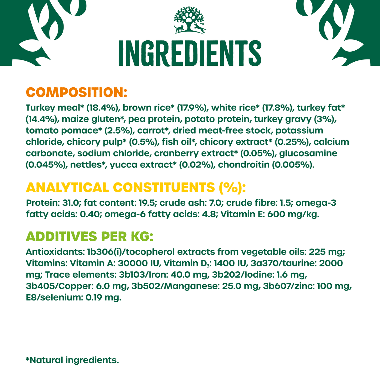 James Wellbeloved Senior Dry Cat Food Turkey & Rice, James Wellbeloved, 10 kg