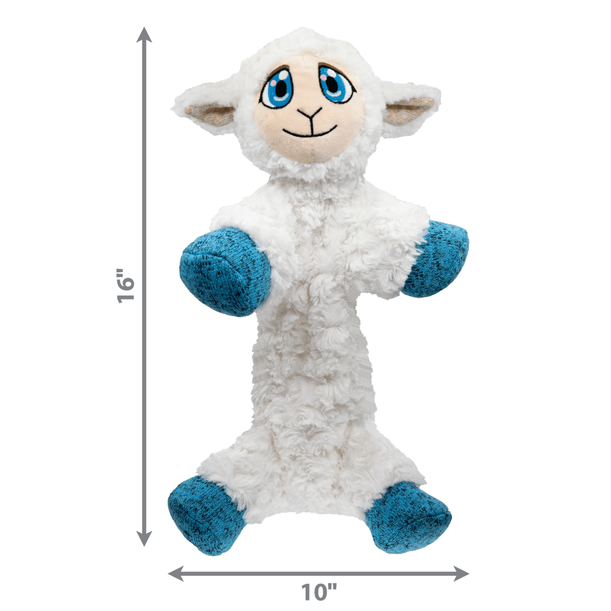 KONG Low Stuff Flopzie Lamb Dog Toy, Kong,