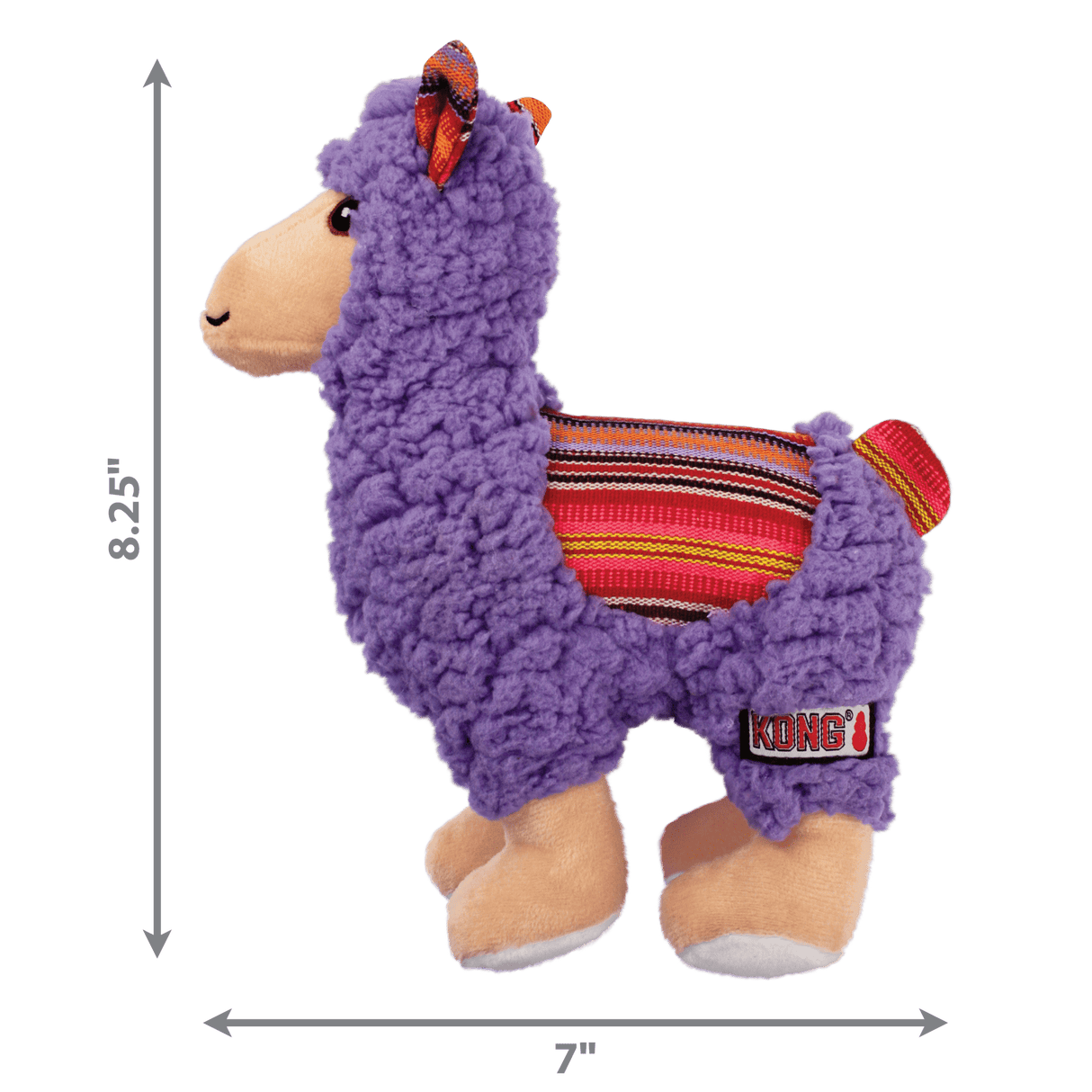 KONG Sherps Llama Dog Toy, Kong,