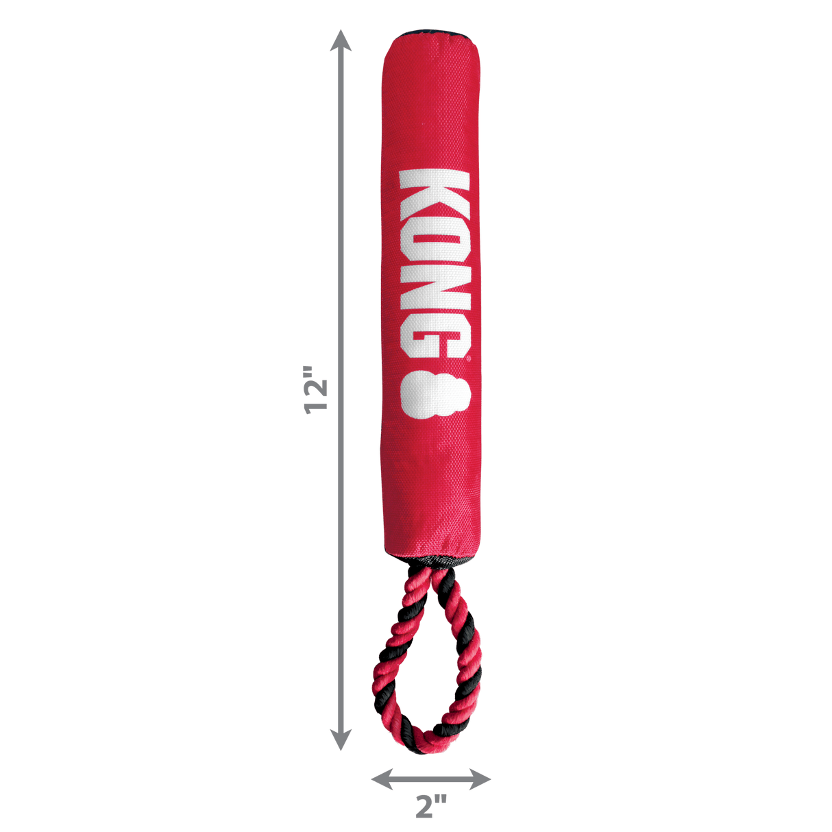 KONG Signature Stick with Rope Dog Toy, Kong,
