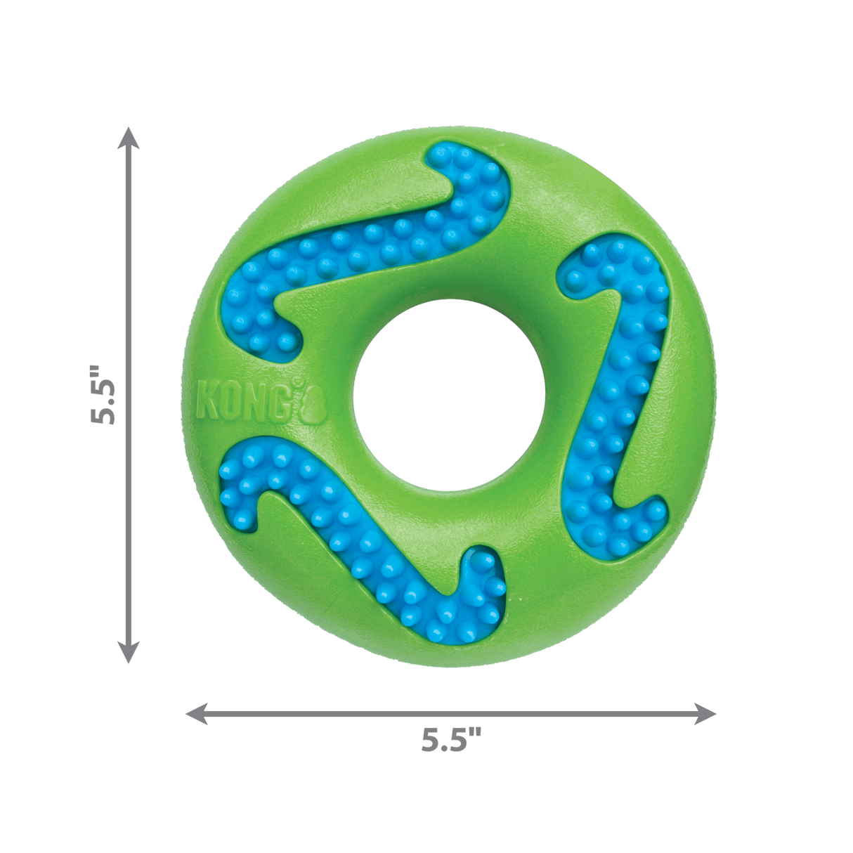 KONG Squeezz Goomz Ring Dog Toy, Kong,