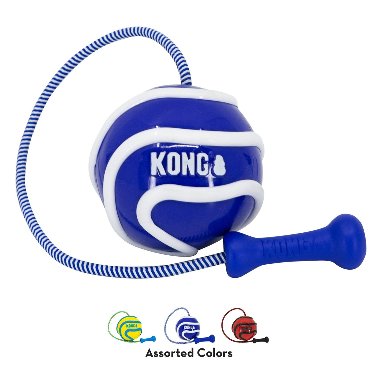KONG Wavz Bunji Ball Dog Toy, Kong, Medium