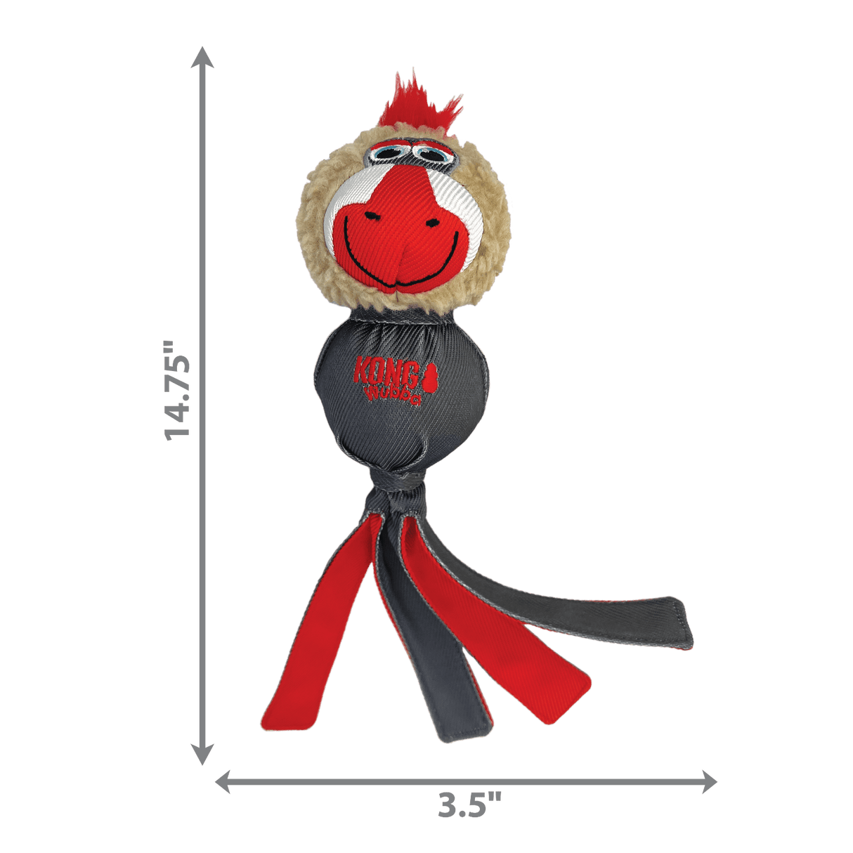 KONG Wubba Zoo Mandrill, Kong,