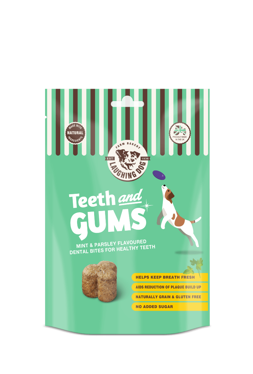 Laughing Dog Grain Free Teeth & Gums 5 x 125g, Laughing Dog,
