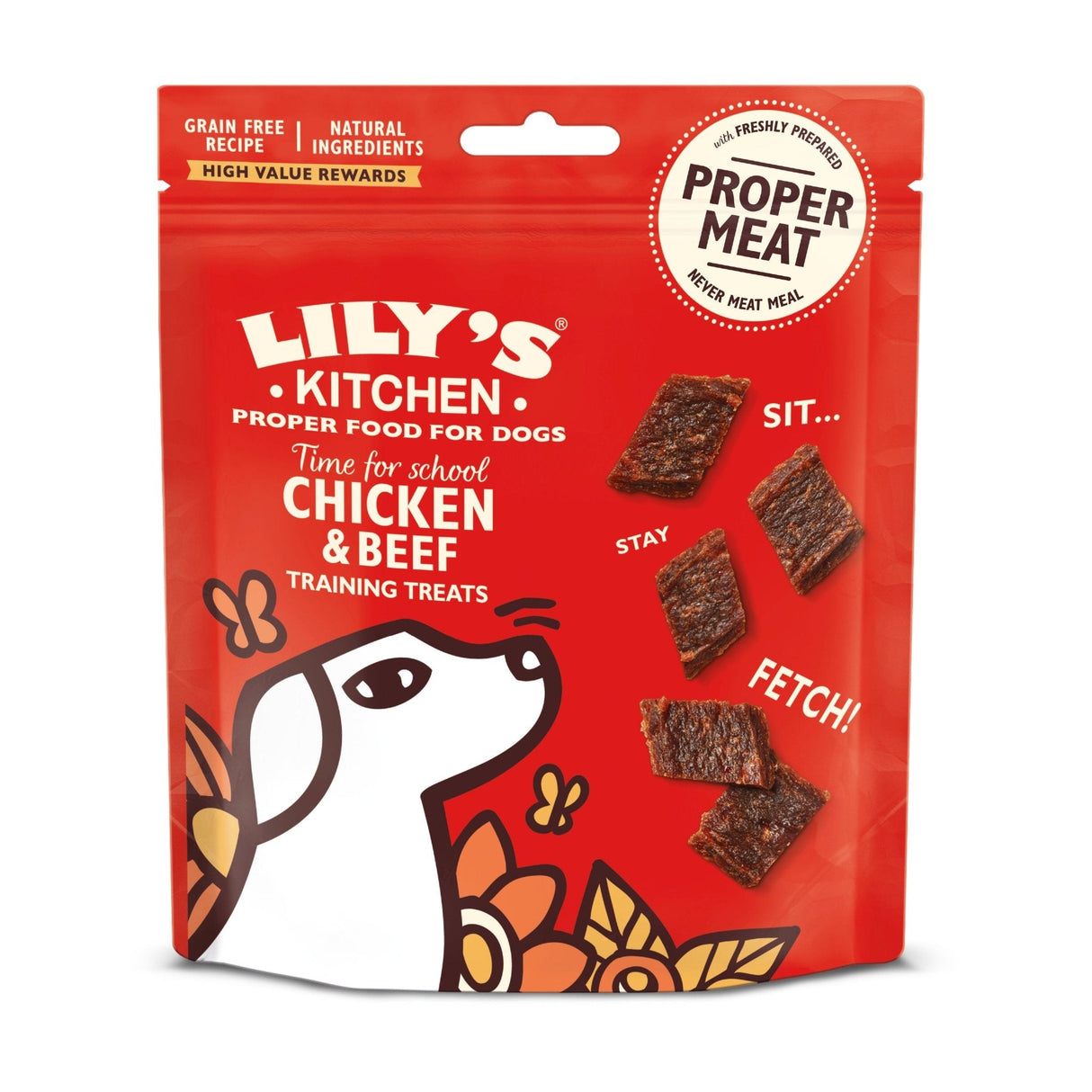 Lily's Kitchen Training Treats with Chicken & Beef - 8 x 70g, Lily's Kitchen,