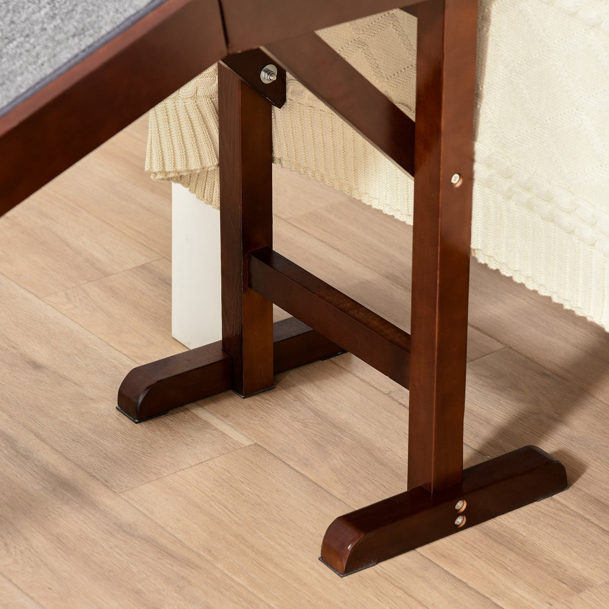 Pet Ramp for Dogs Non-slip Carpet Top Platform Pine Wood 188 x 40.5 x 63.5, ,, PawHut,