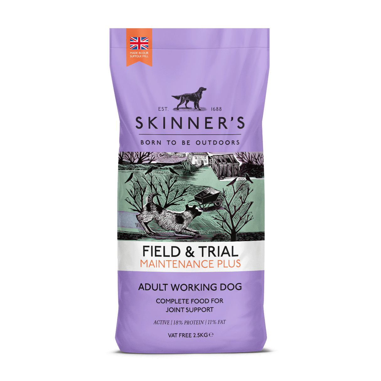 Skinners Field & Trial Maintenance Plus, Skinners, 2.5 kg