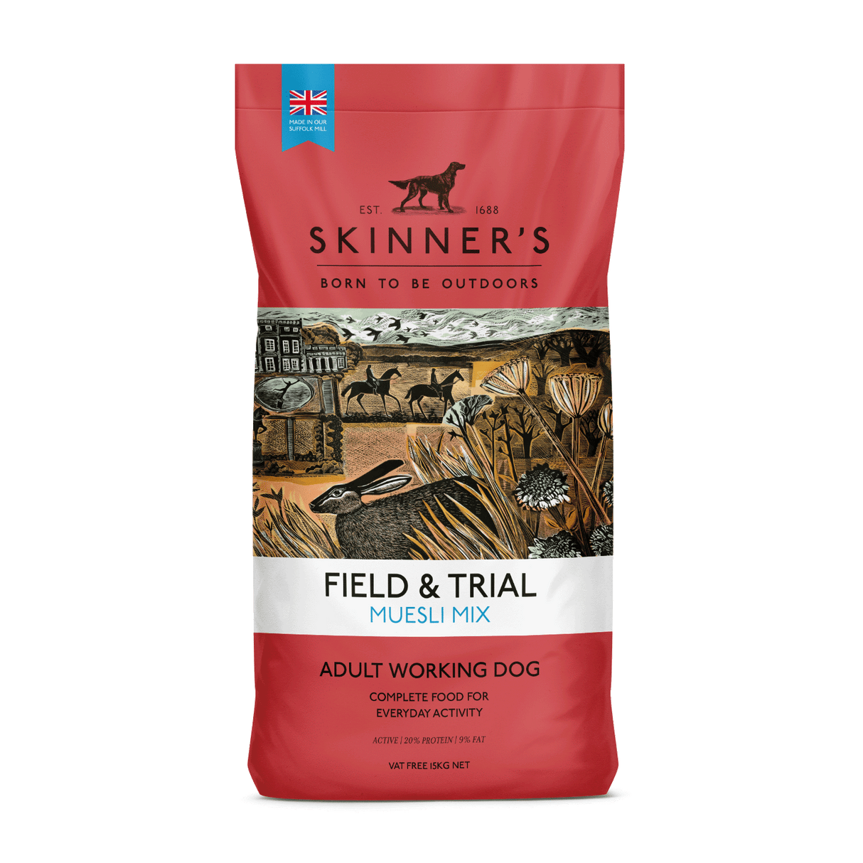 Skinners Field & Trial Muesli Mix, Skinners, 15 kg
